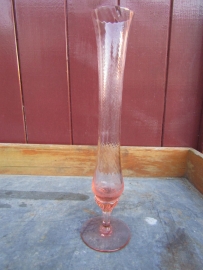 Brocant French pink vase