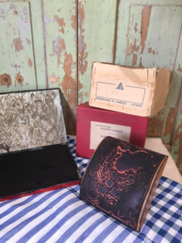 Two large stamps and stamp pillow canned