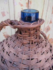 Oude mandfles blauw