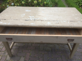 Brocant houten tafel
