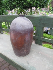 Antique Transilvanian stoneware oil jug
