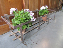 Brocant metal planter