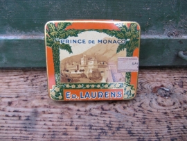 Ed. Laurens Brocante cigarette tin "Prince de Monaco" Ed. Laurens