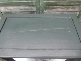 Frans Brocante groen tafeltje (site-table)