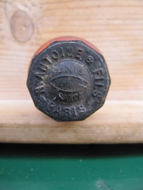 French old (red) ink bottle