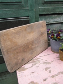 Rectangular wooden cutting board