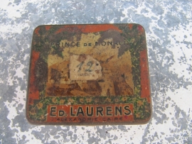 Old metal cigarette tin Ed. Laurens "Prince de Monaco"