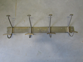 Old brass chop with 4 hooks