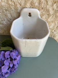 Brocante porseleinen zoutbak