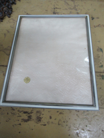 Brocante fotolijst met glas