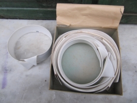 Box with brocante collars 8 pieces