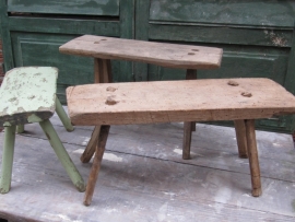 Oud brocante boerenkrukje