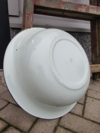 Brocante emaille schaal