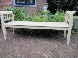 Old wooden sofa