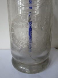 Old clear spray bottle