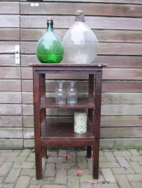 Oude Franse apothekers flessen voor "ether"  en "alcool" 500 ml