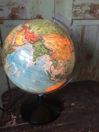 Vintage globe with light inside