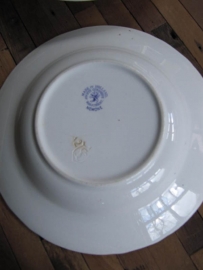 Deep Plate Maestrichts pottery series Nemone set of 6 pieces