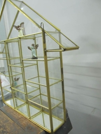 Metalen vitrine showkastje
