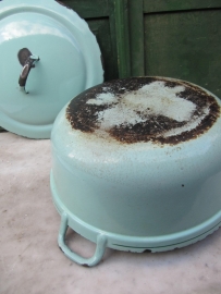 Mintgroene braadpan