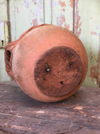 Set old terracotta pots