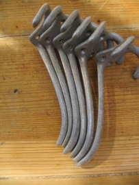 Set 6 coat hooks