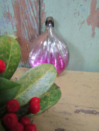 Leuke oude kerstboomdecoratie Schelp