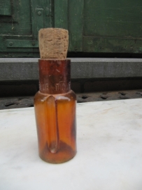 French brown old glue bottle Colle-Tout A. Maurin 120ml