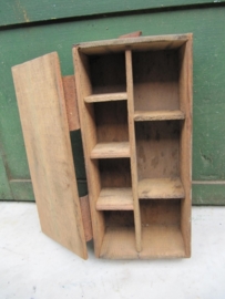 Brocante spijkerkistje