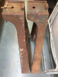 Oud industrieel onderstel