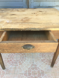 Brocante Franse schrijftafel