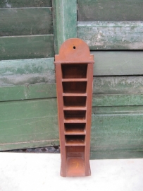 Brocante wooden playing card holder