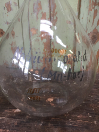 Old glass laboratory bottle 10 liters