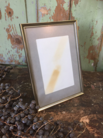 Brocant lijstje met glas