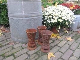 French Cast iron garden urn