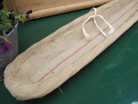 Oude Franse gistmand voor stokbrood