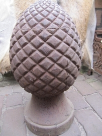 Antique French large cast iron garden ornament