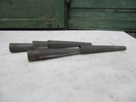 Antique galvanized piping bag spouts