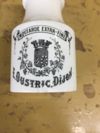 Antiek  mosterd potje Dijon