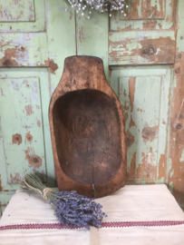Brocante houten deegbak