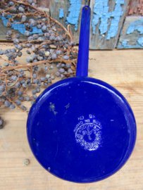 Brocante emaille melkverwarmer