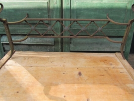 Wrought iron balconies screen