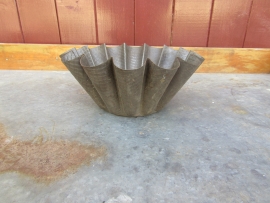 Antique French Brioche pan