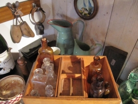 Old French medicine bottle from Paris