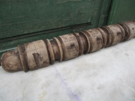 Transilvanian old wooden coat rack with nice ornamental work
