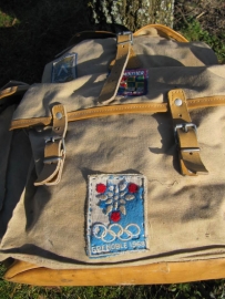 Lafuma original backpack with nice old emblems