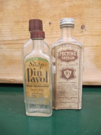 French medicine bottle Sirop Pin Pavot