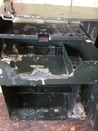 Oud aluminium kastje