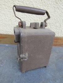Old SNCF railway lantern