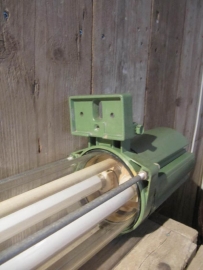 Long round old factory TL-tube